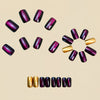12 Sizes-24 Pcs Press On Nails Y1422