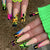 12 Sizes-24 Pcs Press On Nails Y216