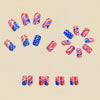 12 Sizes-24 Pcs Press On Nails Y670
