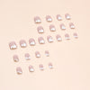 12 Sizes-24 Pcs Press On Nails W1514