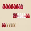 12 Sizes-24 Pcs Press On Nails Y1242