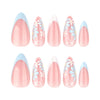 12 Sizes-24 Pcs Press On Nails JP3794