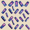 12 Sizes-24 Pcs Press On Nails Y1090