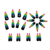 12 Sizes-24 Pcs Press On Nails Y1582