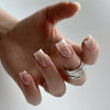 12 Sizes-24 Pcs Press On Nails JP3643