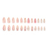 12 Sizes-24 Pcs Press On Nails Z1070