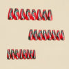 12 Sizes-24 Pcs Press On Nails Y2002