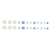 12 Sizes-24 Pcs Press On Nails F094