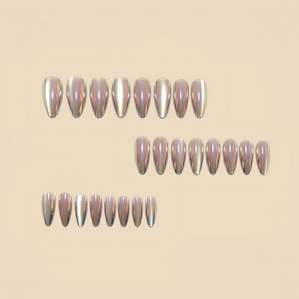 12 Sizes-24 Pcs Press On Nails Y2012