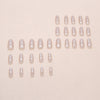 12 Sizes-24 Pcs Press On Nails W1934