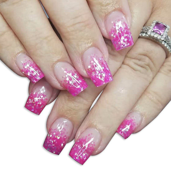 12 Sizes-24 PcsPress On Nails C841
