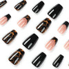 12 Sizes-24 Pcs Press On Nails JP2028