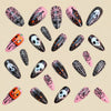 12 Sizes-24 Pcs Press On Nails Y1125