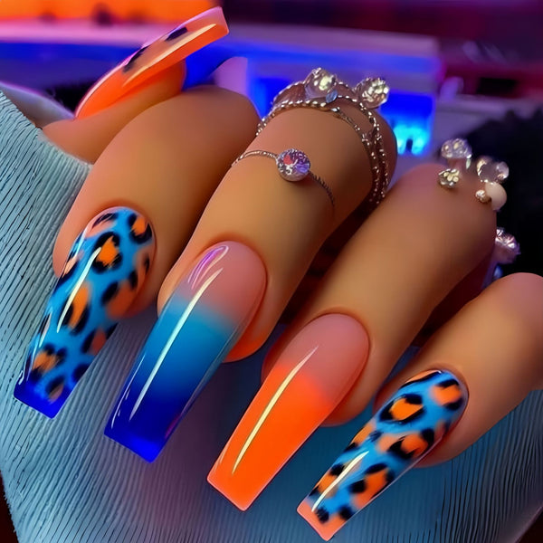 12 Sizes-24 Pcs Press On Nails Y832