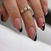 12 Sizes-24 Pcs Press On Nails C1491