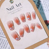 12 Sizes-24 Pcs Press On Nails JL0691
