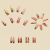 12 Sizes-24 Pcs Press On Nails Y583