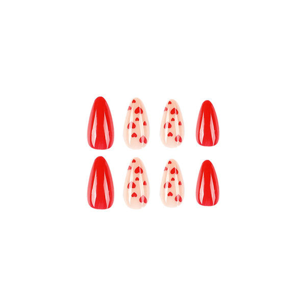 12 Sizes-24 Pcs Press On Nails JP2244