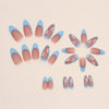 12 Sizes-24 Pcs Press On Nails W490