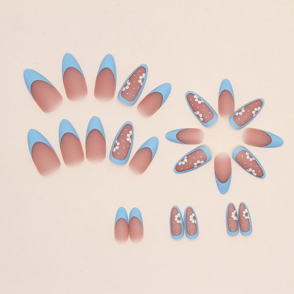 12 Sizes-24 Pcs Press On Nails W490