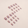 12 Sizes-24 Pcs Press On Nails W1021