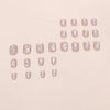 12 Sizes-24 Pcs Press On Nails W2011