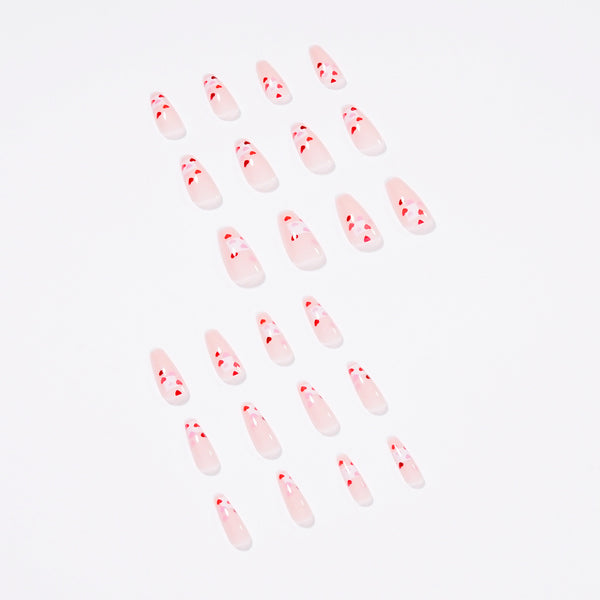 12 Sizes-24 Pcs Press On Nails JP 1432