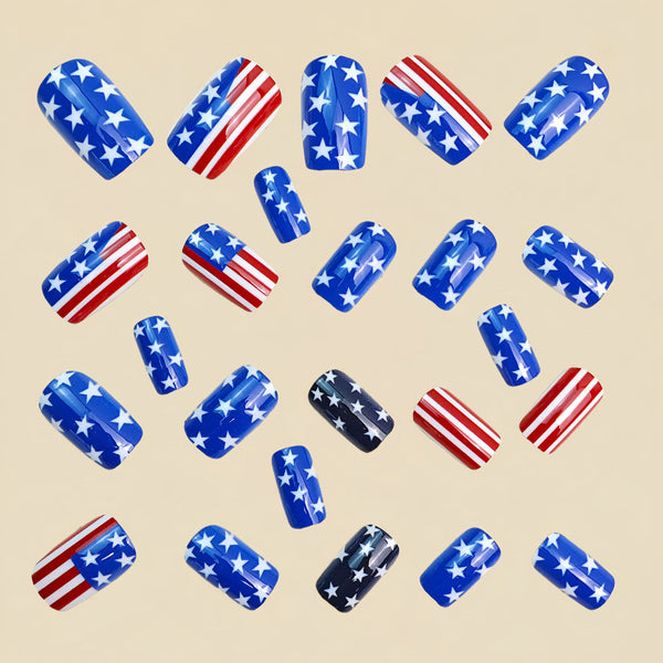 12 Sizes-24 Pcs Press On Nails Y1982