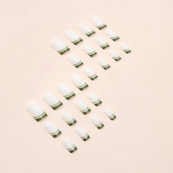 12 Sizes-24 Pcs Press On Nails W747