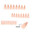 12 Sizes-24 Pcs Press On Nails JP3997