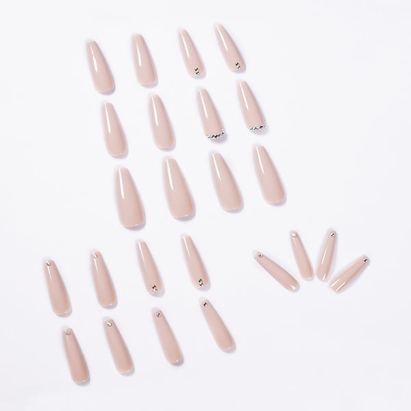 12 Sizes-24 Pcs Press On Nails JP1004