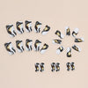 12 Sizes-24 Pcs Press On Nails W545