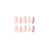 12 Sizes-24 Pcs Press On Nails JP2362