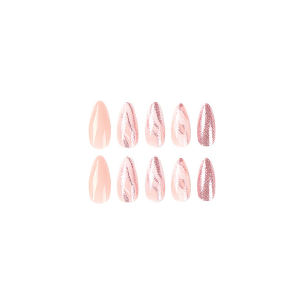 12 Sizes-24 Pcs Press On Nails JP2362