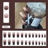 12 Sizes-24 Pcs Press On Nails R829