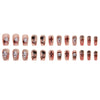 12 Sizes-24 Pcs Press On Nails W1603