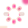 12 Sizes-24 Pcs Press On Nails C1049