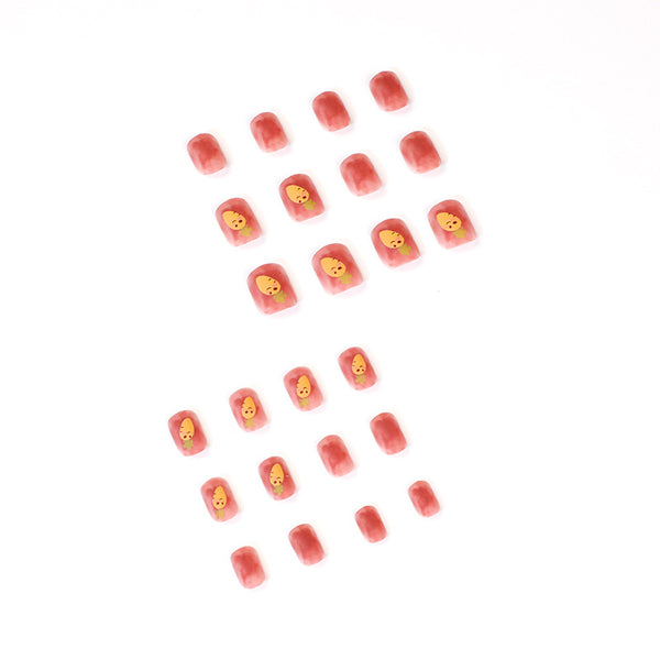 12 Sizes-24 Pcs Press On Nails JP1542