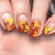12 Sizes-24 Pcs Press On Nails C1174