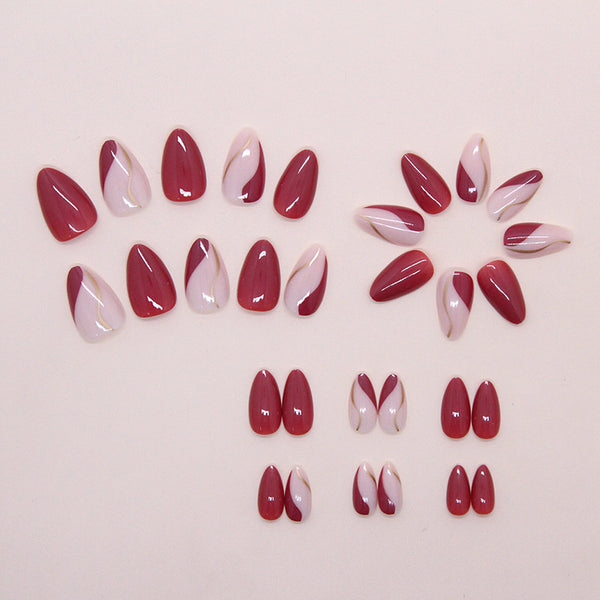 30 Pcs Press On Nails W1854