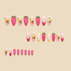 12 Sizes-24 Pcs Press On Nails Y2020