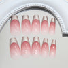 12 Sizes-24 Pcs Press On Nails R900