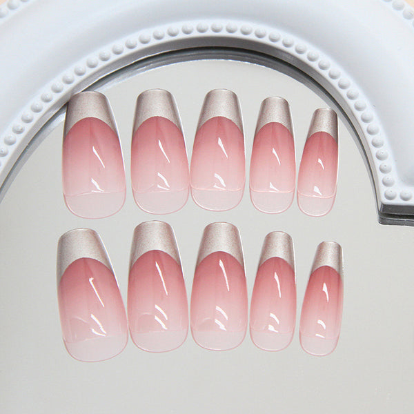 12 Sizes-24 Pcs Press On Nails R900