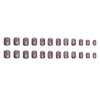 12 Sizes-24 Pcs Press On Nails W1433