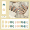 12 Sizes-24 Pcs Press On Nails R281