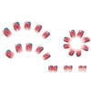 12 Sizes-24 Pcs Press On Nails R404