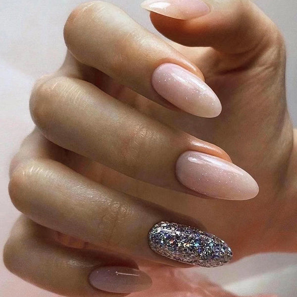 12 Sizes-24 Pcs Press On Nails W1166
