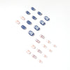 12 Sizes-24 Pcs Press On Nails JP1373