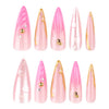 12 Sizes-24 Pcs Press On Nails JP3843