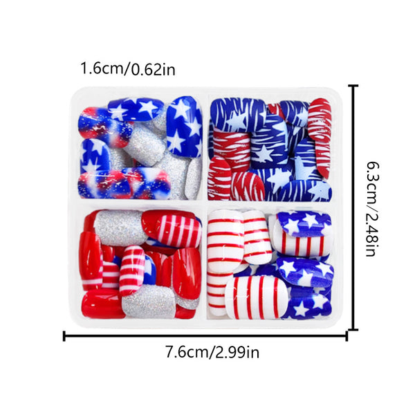 96 Pcs Press On Nails Idday-4-96pcs